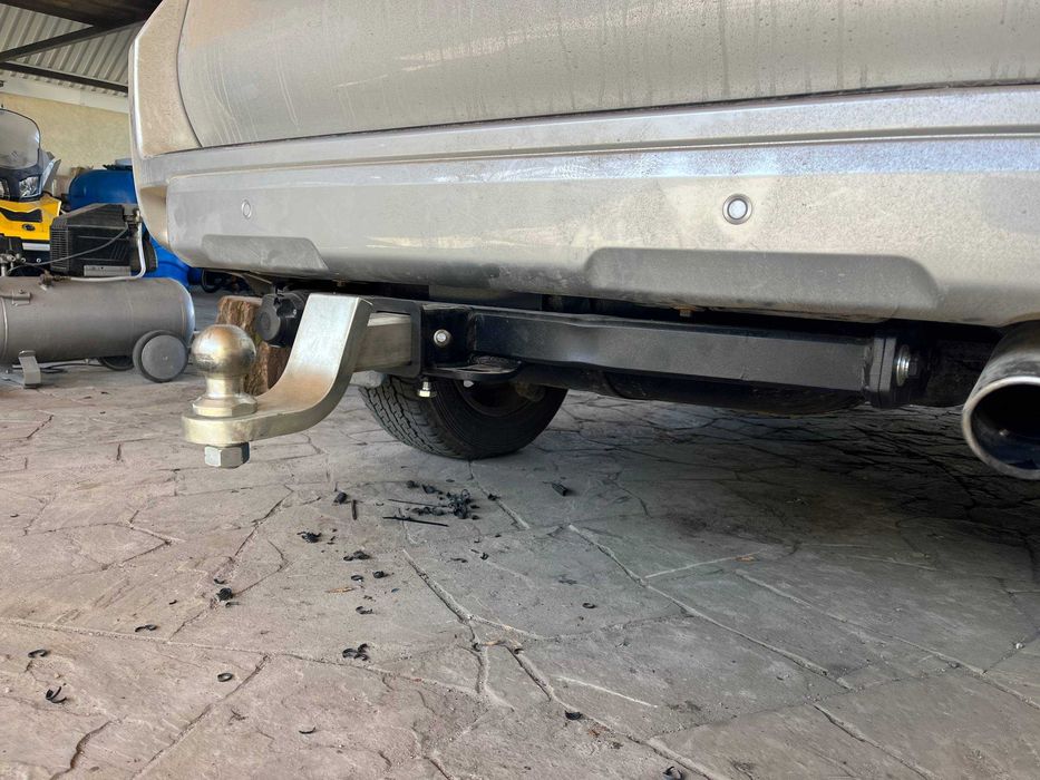 Фаркопи з балкою Toyota L. C. Prado 120 та 150 без підрізки бампера