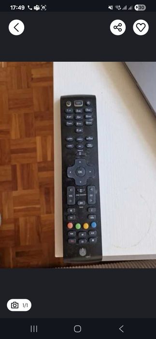 Pilot do telewizora upc