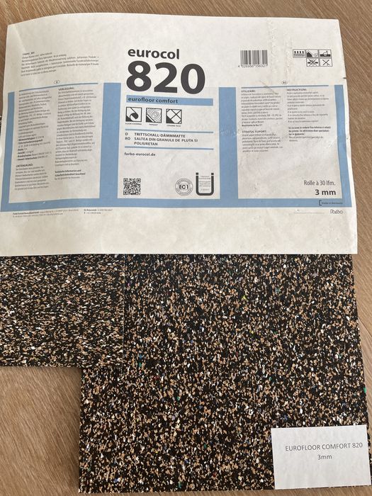 Mata akustyczna 3mm Regulol Eurocol 820