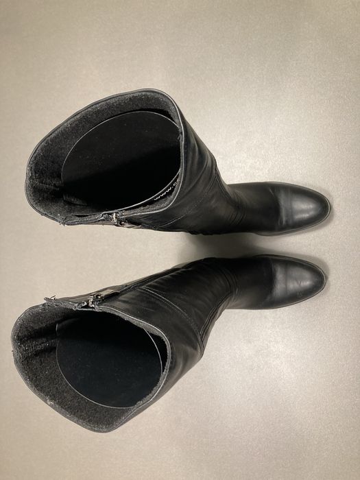 Eleganckie wysokie kozaki na obcasie Lasocki, r. 35