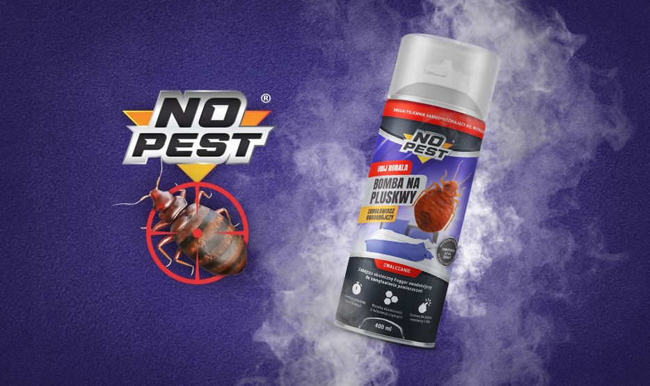 Bomba, środek, preparat, zamgławiacz na pluskwy domowe No Pest® 400ml