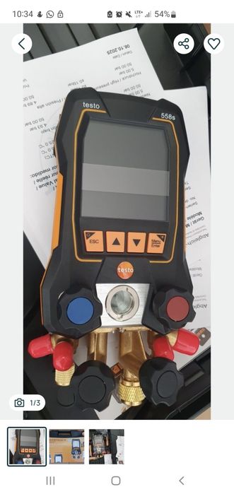 Oprawa zaworowa Testo 558s REZERWACJA