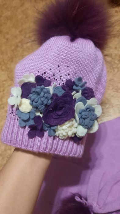 Шапка, сапоги  ecco