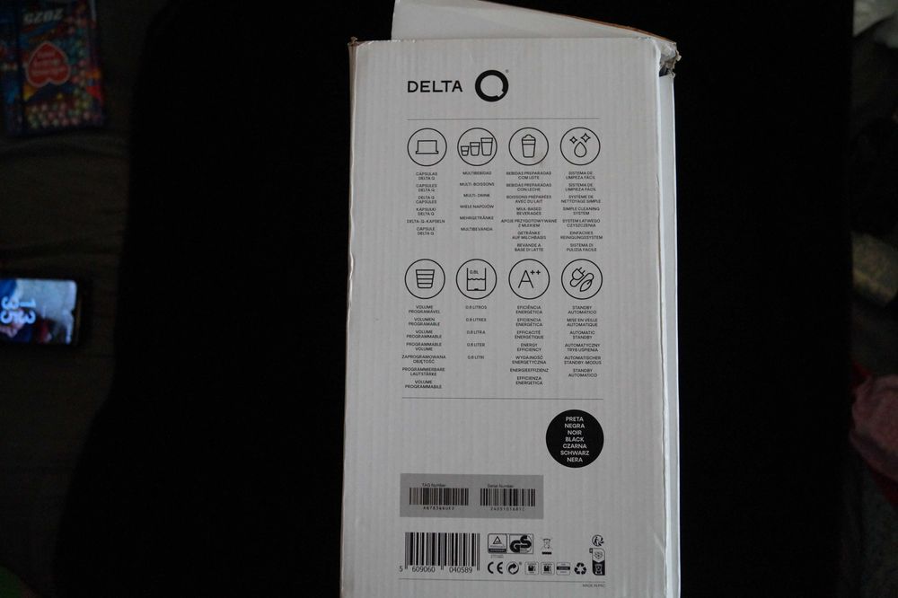 Ekspres na kapsułki Delta Milqool