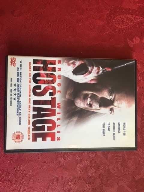DVD Hostage com Bruce Willis