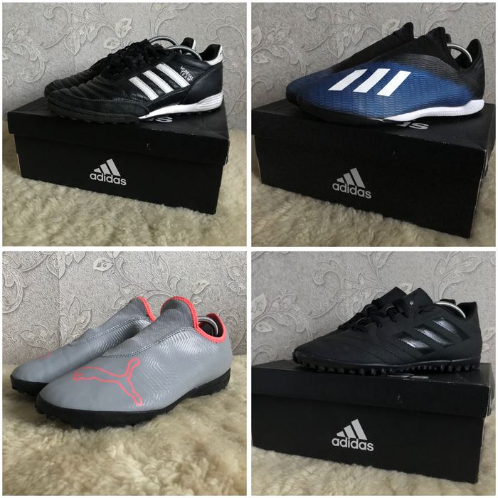 Гортайте фото великий вибір сороконіжок Nike Adidas 44 43,5 43 28 27,5