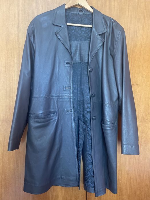 Casaco de pele comprido