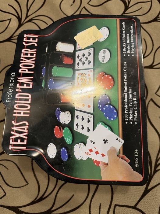 Покерный набор Texas Hold'em Poker Set — Состояние нового