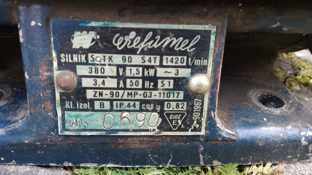 Silnik elektryczny 1.5 KW