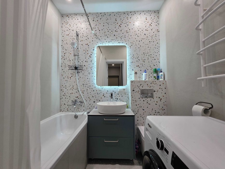 Оренда однокімнатна квартира з ремонтом та своїм паркомісцем парк Мами