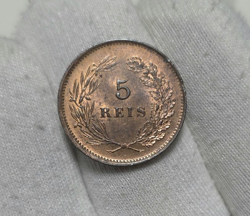 5 reis D.manuel ii soberba