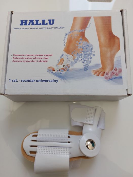 Aparat korygujący na haluksy