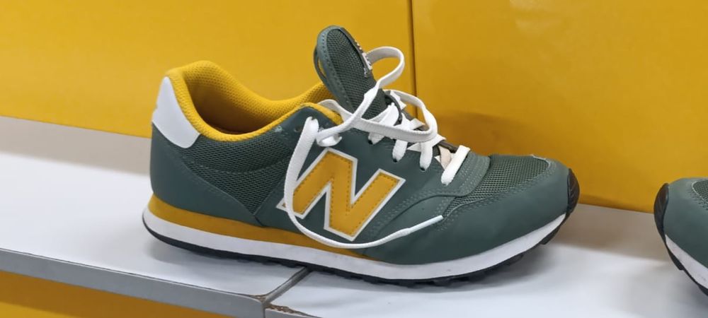 Кросовки new balance yellow green