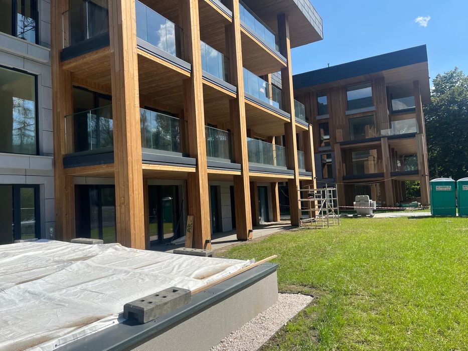 Montaż elewacji wentylowanych.