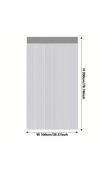 Штори нитка Веселка 100*200 см