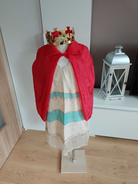 Strój karnawałowy KRÓL KRÓLA kostium jasełka 134/140 (25)