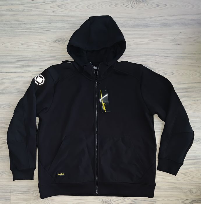 Bluza robocza Snickers 2875 Cordura Tech z kapturem, robocza bluza rozmiar XXL kolor czarny cordura-tech