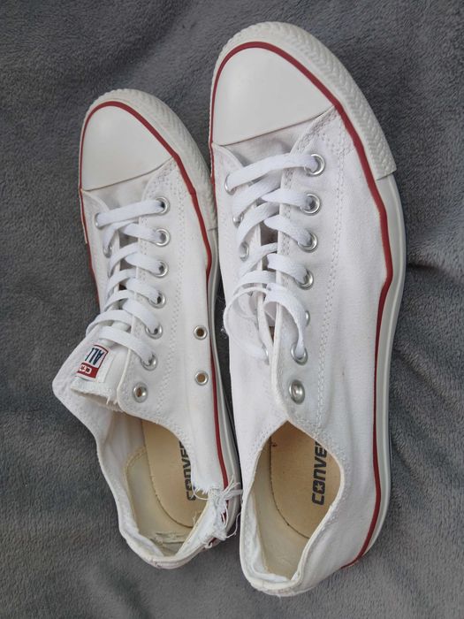 Converse All Star trampki białe r. 45