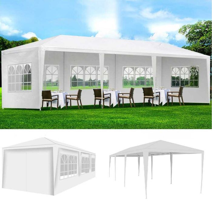 NAMIOT pawilon ogrodowy IMPREZOWY 3x9m + 8 ścianek - PROMOCJA !