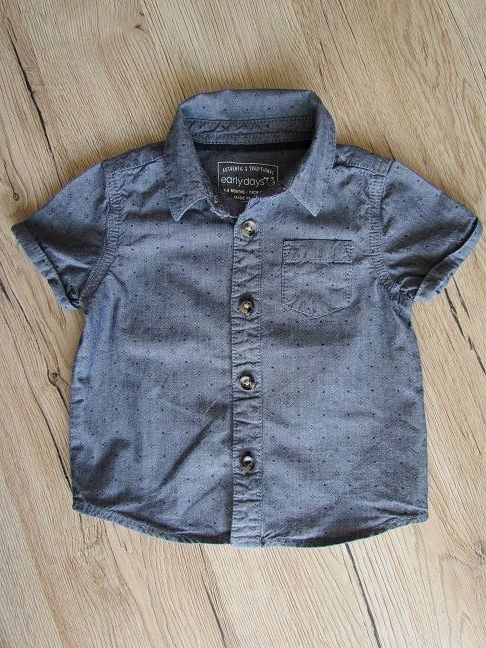 Koszula Early Days 74 STAN IDEALNY jak nowa 100%bawełny