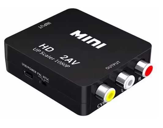 Przejściówka Adapter Konwerter HDMI - RCA AV