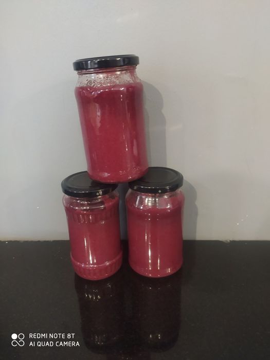 Mus malinowy z ekologicznych malin 400 ml