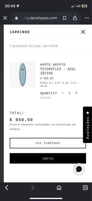 Hypto Krypto FutureFlex 6'4 + saco Rip Curl + pack surf