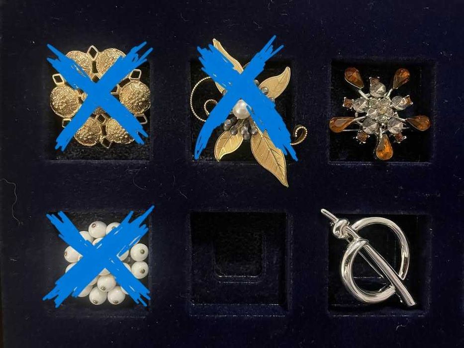 Pregadeiras/Alfinetes