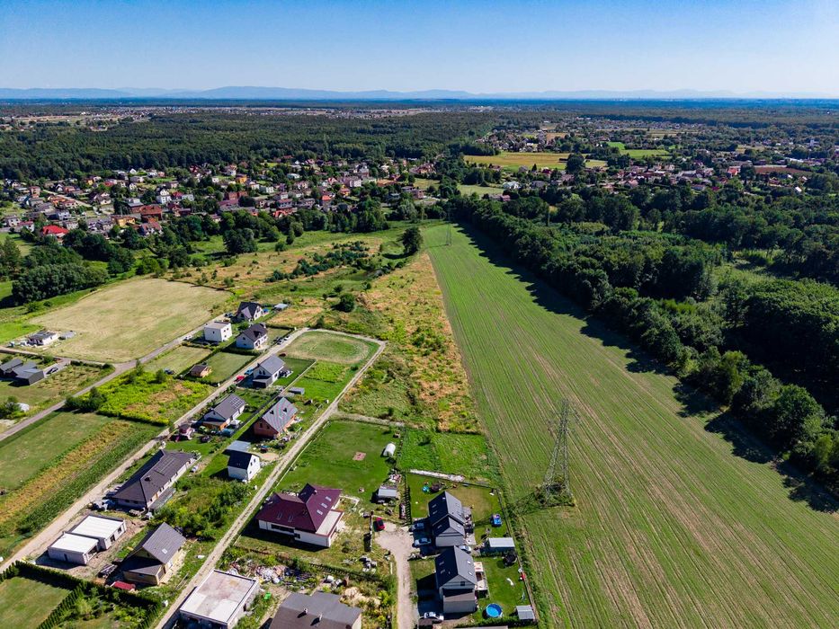 Działka budowlana 800 m² | Widok na las | Utwardzony dojazd | Orzesze, ul. Drużynowa