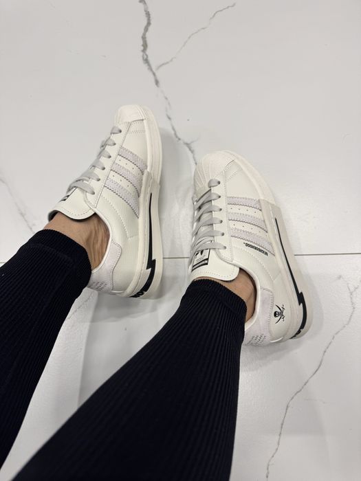 Adidas Superstar x Neighborhood White Black
