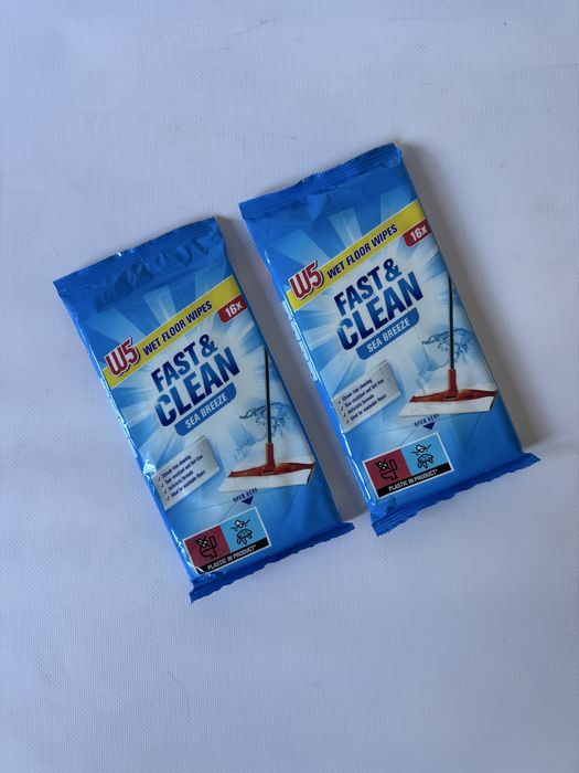 Вологі серветки для прибирання W5