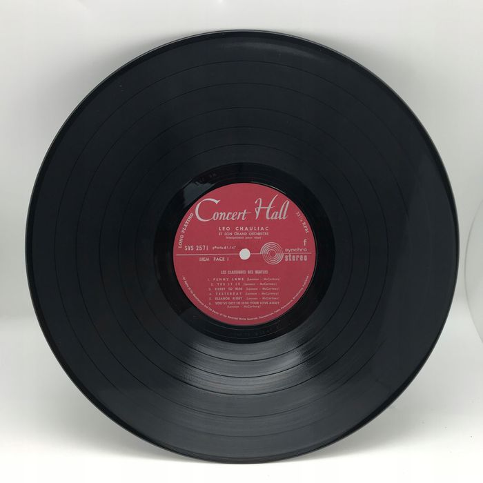 winyl - leo chauliac - et son grand orchestre les