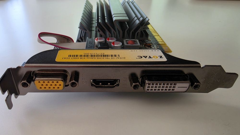 ZOTAC GeForce GT 730 ZONE Edition 4GB DDR3 64-bit PCI-E