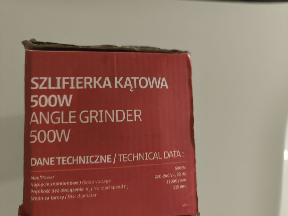 Szlifierka kątowa FIXDRILL tzw. Bosch kątówka