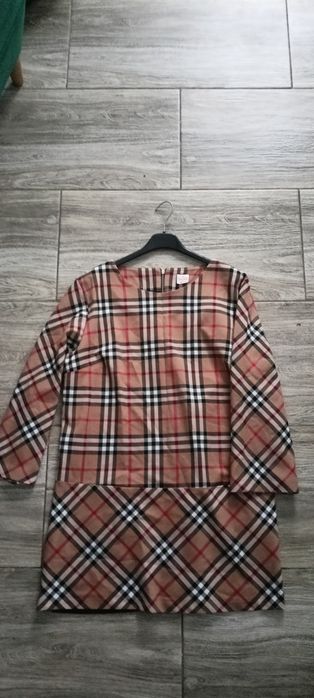 Cudna sukienka r46 kratka burberry