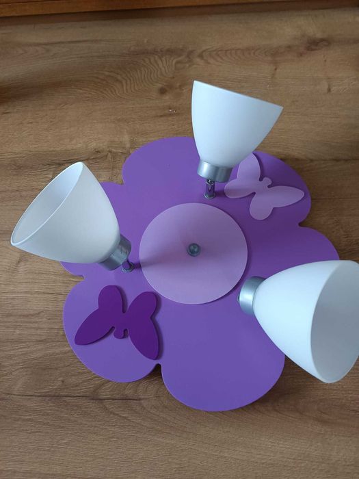 Lampa sufitowa dziecięca, dziewczęca