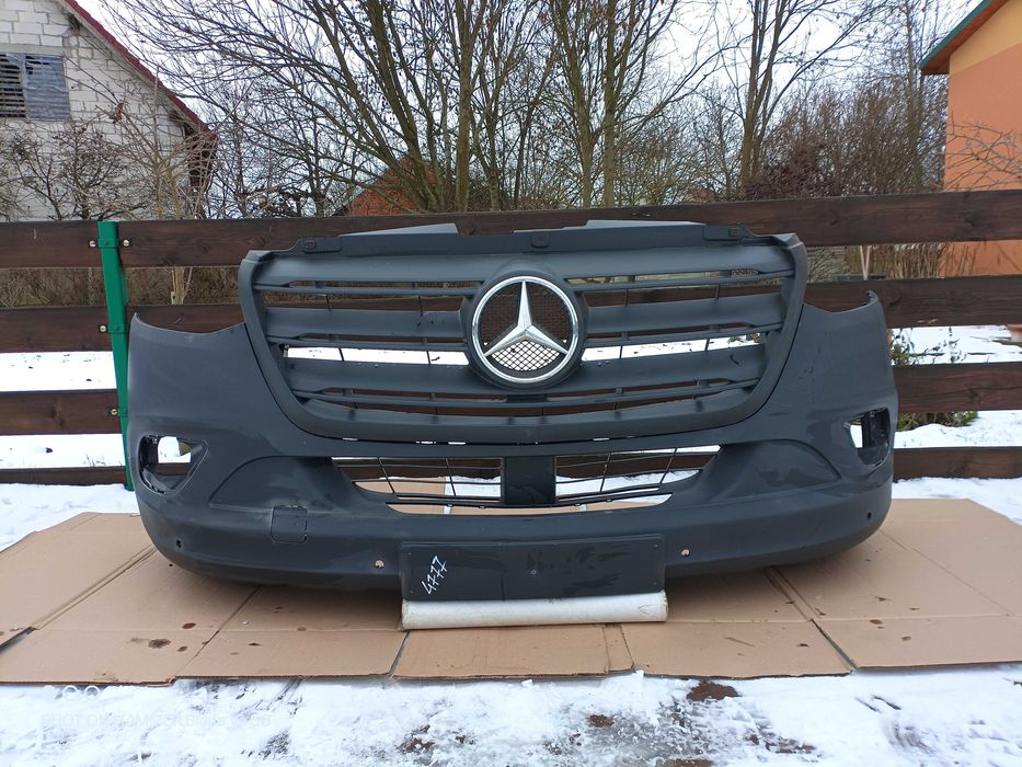 Zderzak przedni Mercedes Sprinter 2017-> W907 W910 pdc halogeny nr4777