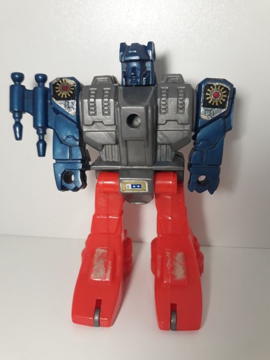 Figurka stara zabawka z lat 90 Topspin Transformers bootleg vintage