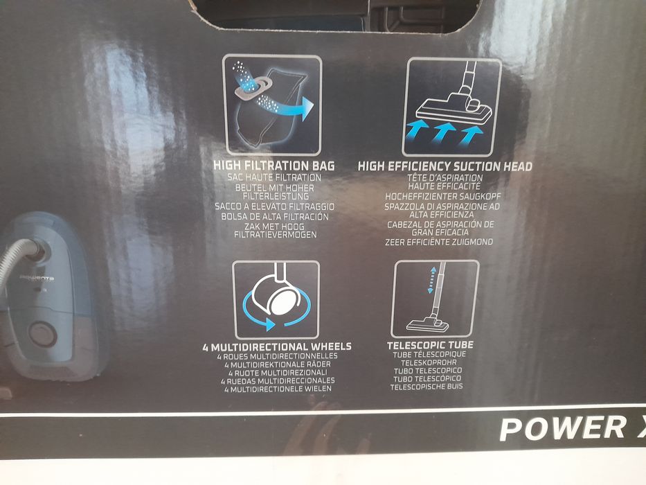 Aspirador Rowenta XXL 900 Watts Novo