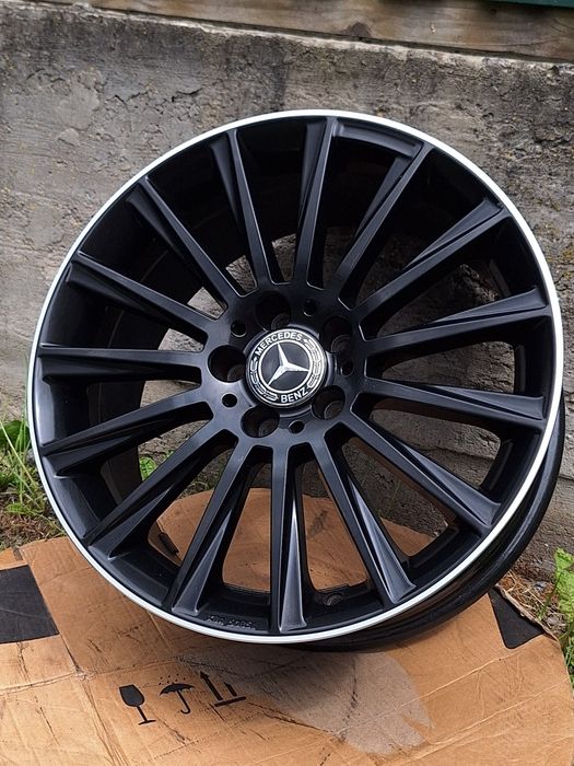 Чорні диски R18 Mercedes  GLE GLC E clas w212 w213 Vito V clas w447