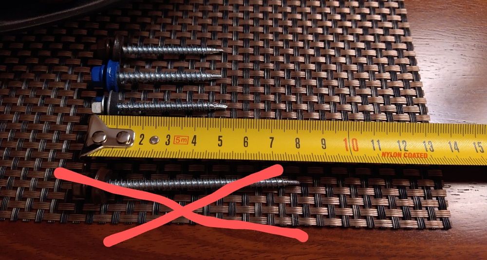 Саморезы кровельные