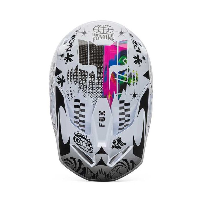 Kask FOX V1 Image Cosmo S M L XL MX Cross ATV