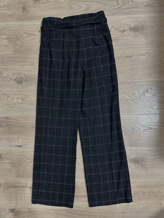 Брюки h&m класичні в клітинку прямий крій