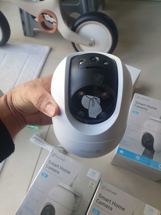 4 unid EZVIZ camera exterior 3K model