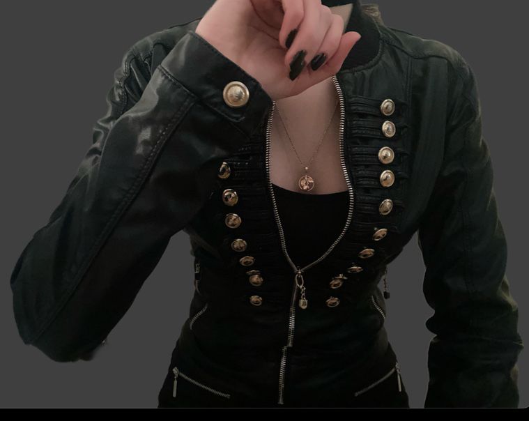 Жакет гусарский шкіряний