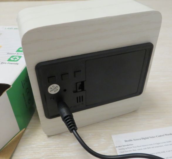 Часы сетевые 872-6 белые USB