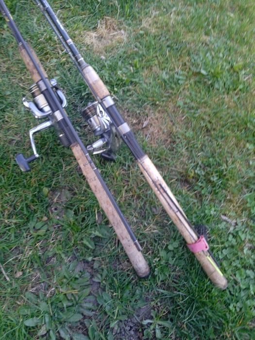Wędki z kołowrotkami