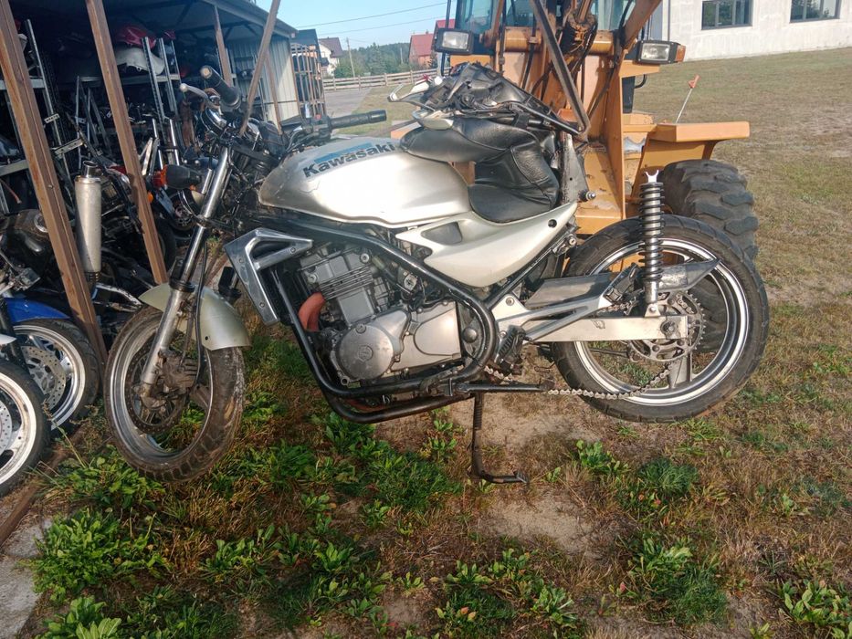Kawasaki er5 er 5 gpz500 silnik koło moduł gaźniki lampa tarcza części