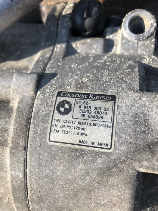Компресор кондиціонера BMW X5 E53 3.0d 3.0і рестайлинг m57n 6918000