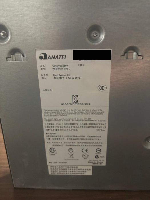 CISCO Catalyst WS-C2960X-24PS-L